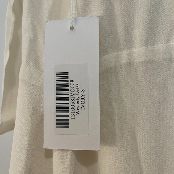 Reformation Wedding / Bridal Gown - Westerly Dress in Ivory - Picture 6 of 13